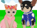 Miss Kitty and Mr. Dog