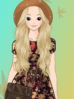 Casual-sweet Print Mix