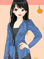 Faux Silk Trench Coat