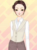 Denim Lite Pencil Skirt