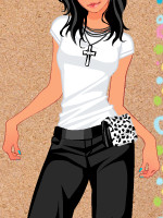 Goth Glamour Look