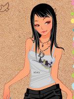 Goth Glamour Look