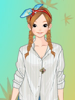 Casual-sweet Print Mix