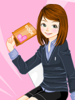 The Girl in Reading Room