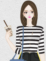 Cute and Girly Look