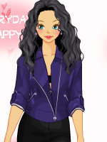 Sophisticated Purple Look