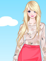 Menswear-inspired Ensemble