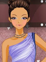 One Shoulder Chiffon Prom Dresses