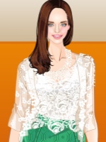 Retro-Inspired Floral Ensemble