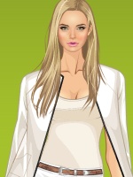 Tailored White Suit