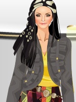 Edgy Kimono Style