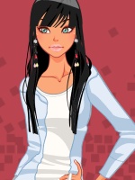 Feminine and Fun Look