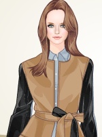 Workwear-Inspired Ensemble