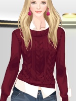 Burgundy and Red Color Outfits