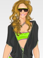 College Football Cheerleader