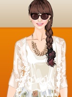 Retro-Inspired Floral Ensemble