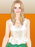 Retro-Inspired Floral Ensemble