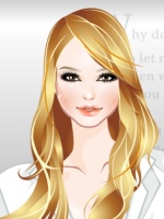 Navy Liner Evening Look