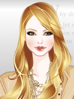 Navy Liner Evening Look