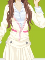 High-Fashion School Girl