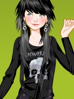 Wide-Leg Pinstripe Pants