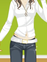 High-Fashion School Girl