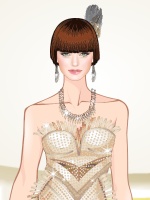 Feather Princess Dresses