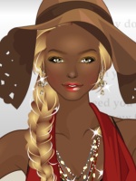 Navy Liner Evening Look