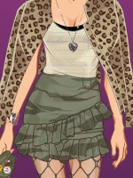 Unique and Edgy Style