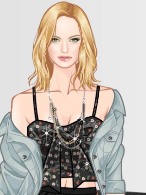 Punk-Infused Tulle Skirt Style