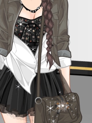 Punk-Infused Tulle Skirt Style