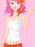 Bright Pink Hair Color