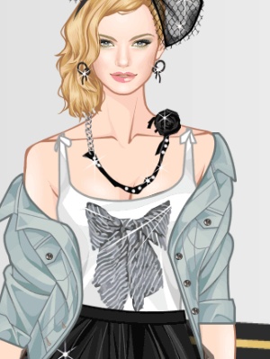 Punk-Infused Tulle Skirt Style