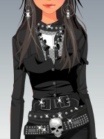 Edgy All-Black Outfits