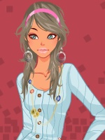 Feminine and Fun Look